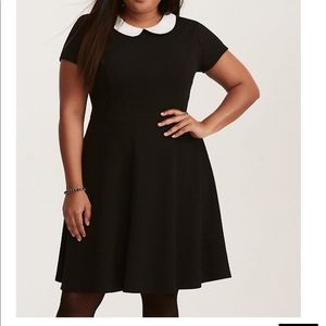 Torrid Textured Skater Dress Size 2